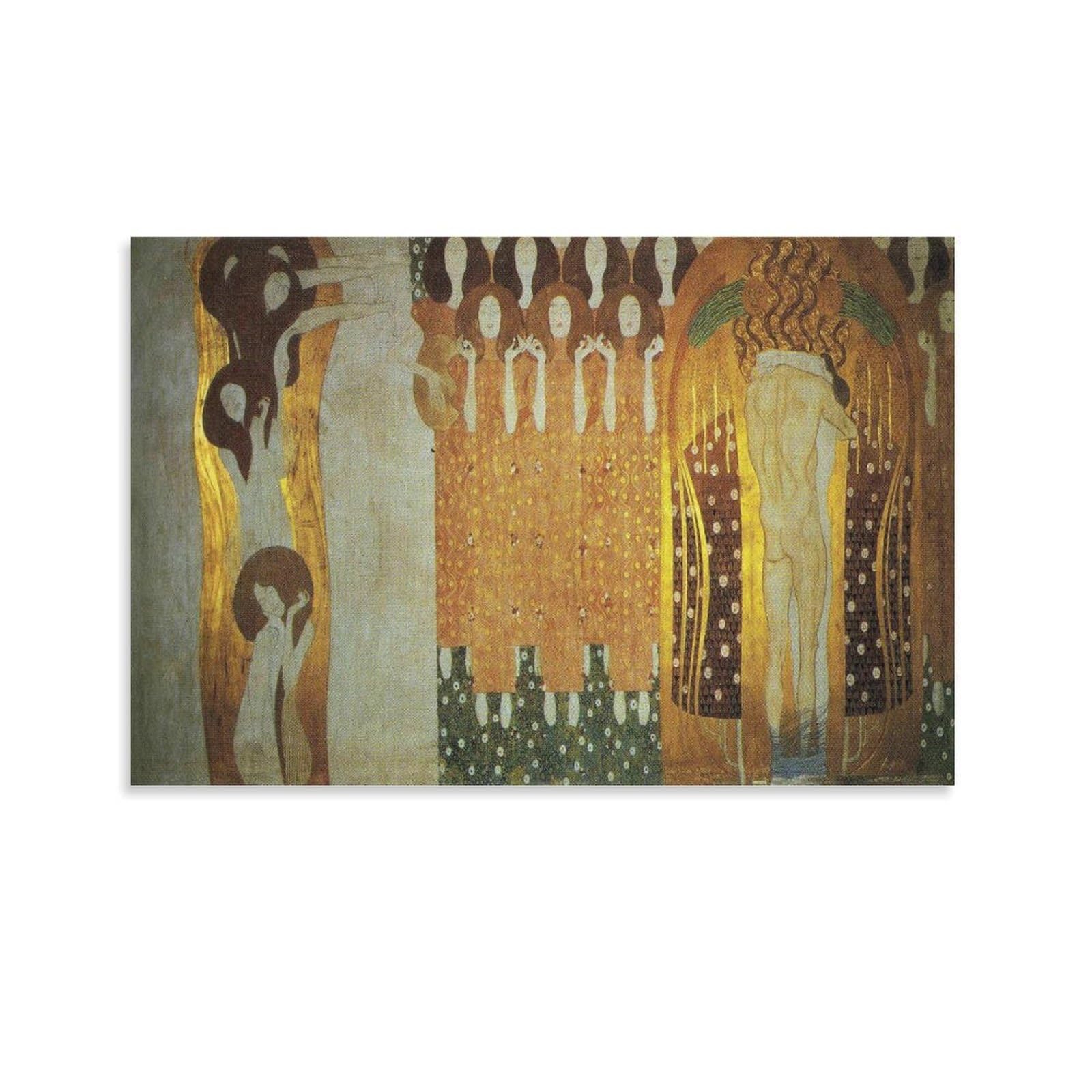 Amazon.co.jp: グスタフ・クリムト on X ベートーヴェン・フリーズ